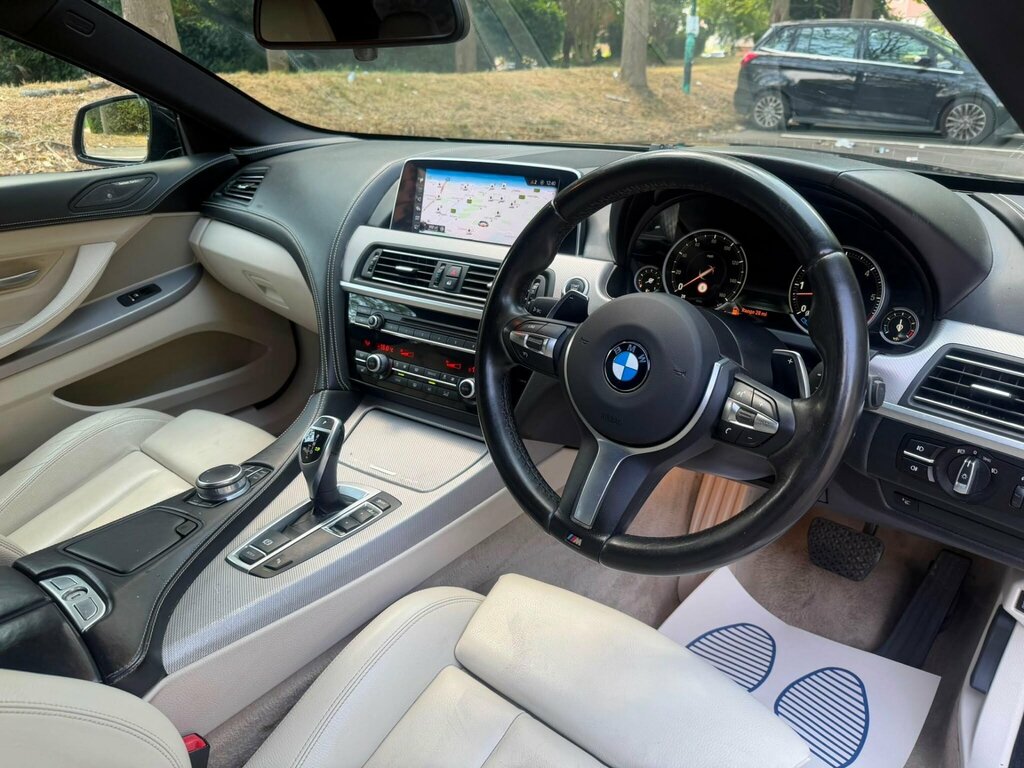 BMW 6 Series Gran Coupe Gran Coupe Black #12