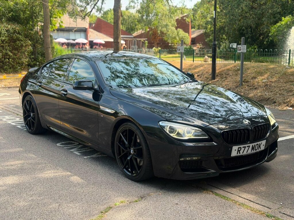 BMW 6 Series Gran Coupe Gran Coupe Black #8