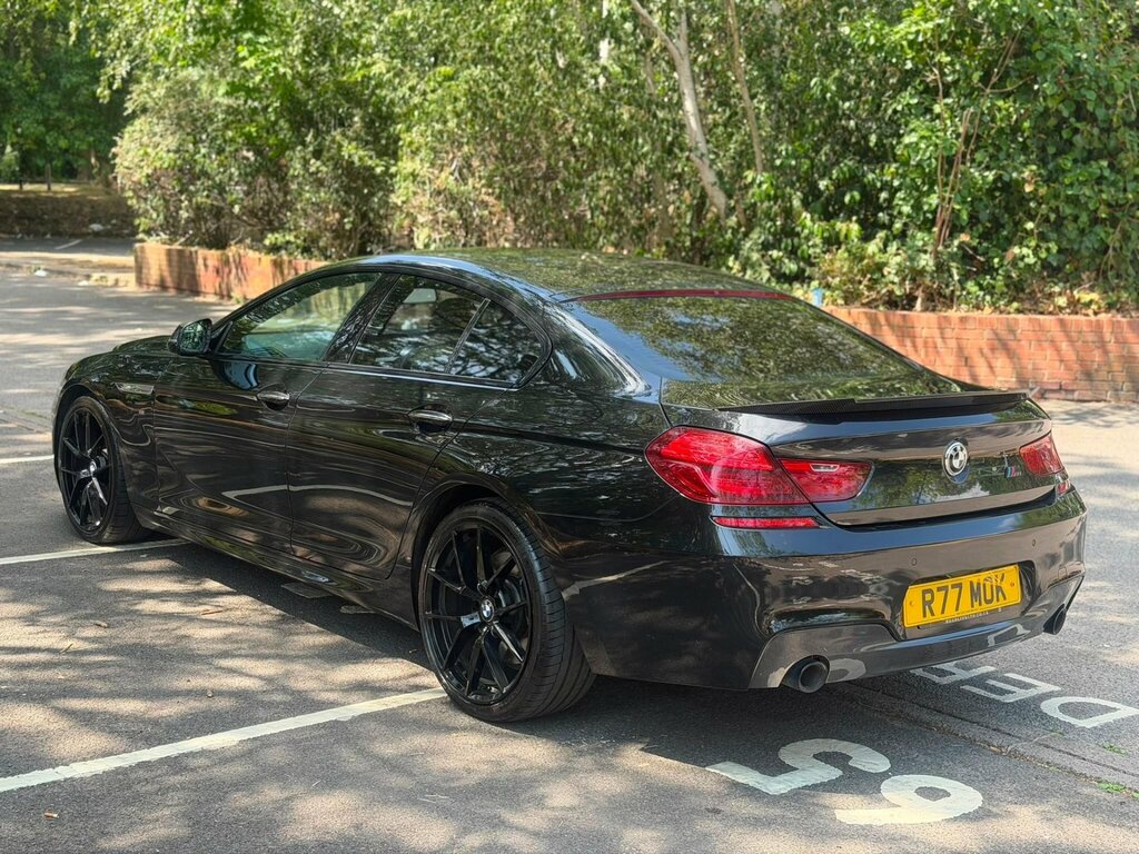 BMW 6 Series Gran Coupe 3.0 640D M Sport Euro 6 Ss Black #4