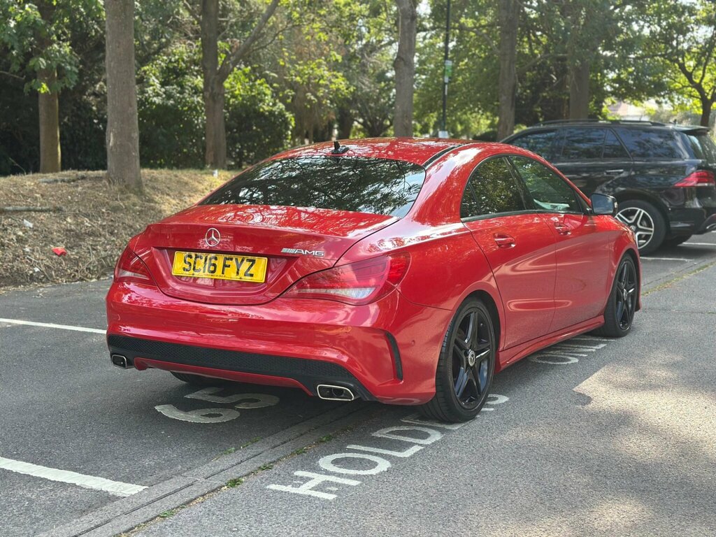Mercedes-Benz CLA Class 2.1 Cla220d Amg Sport Coupe 7G-dct Euro 6 Ss Red #3