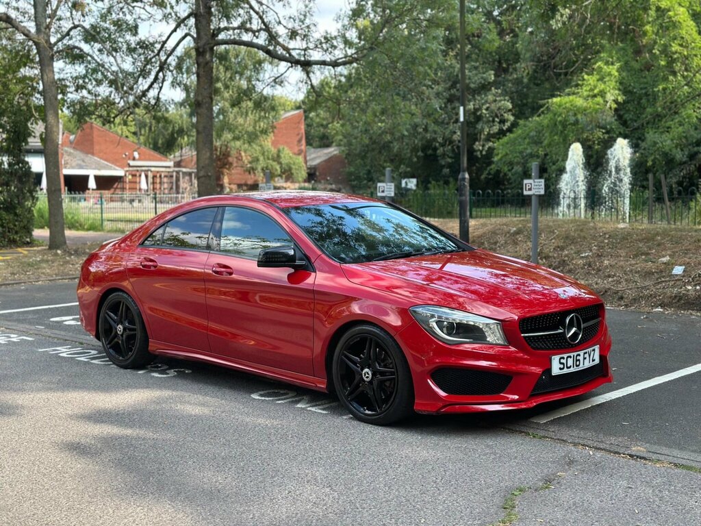 Mercedes-Benz CLA Class 2.1 Cla220d Amg Sport Coupe 7G-dct Euro 6 Ss Red
