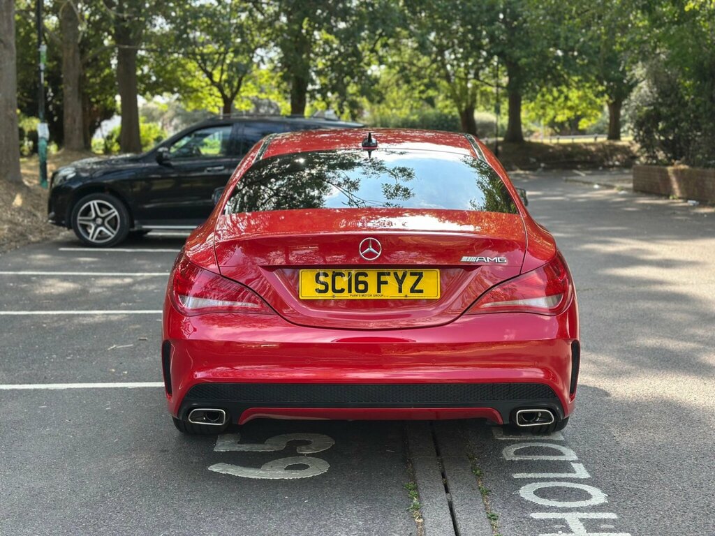 Mercedes-Benz CLA Class 2.1 Cla220d Amg Sport Coupe 7G-dct Euro 6 Ss Red #4