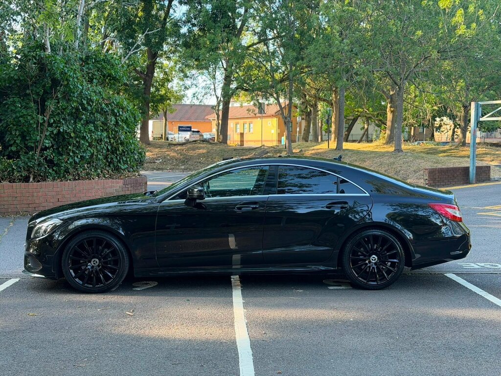 Mercedes-Benz CLS 2.1 Cls220d Amg Line Premium Coupe G-tronic Eur Black #6