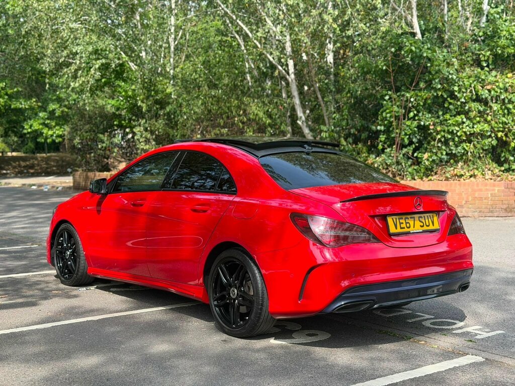Mercedes-Benz CLA Class 2.1 Cla220d Amg Line Coupe 7G-dct Euro 6 Ss Red #5
