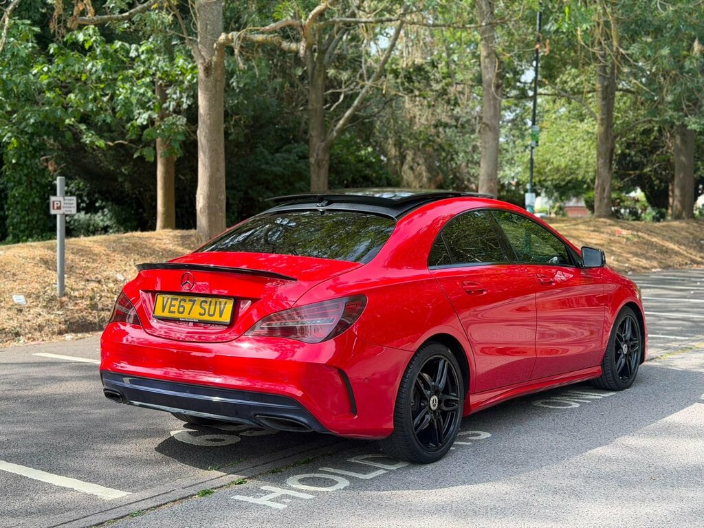 Mercedes-Benz CLA Class 2.1 Cla220d Amg Line Coupe 7G-dct Euro 6 Ss Red #3