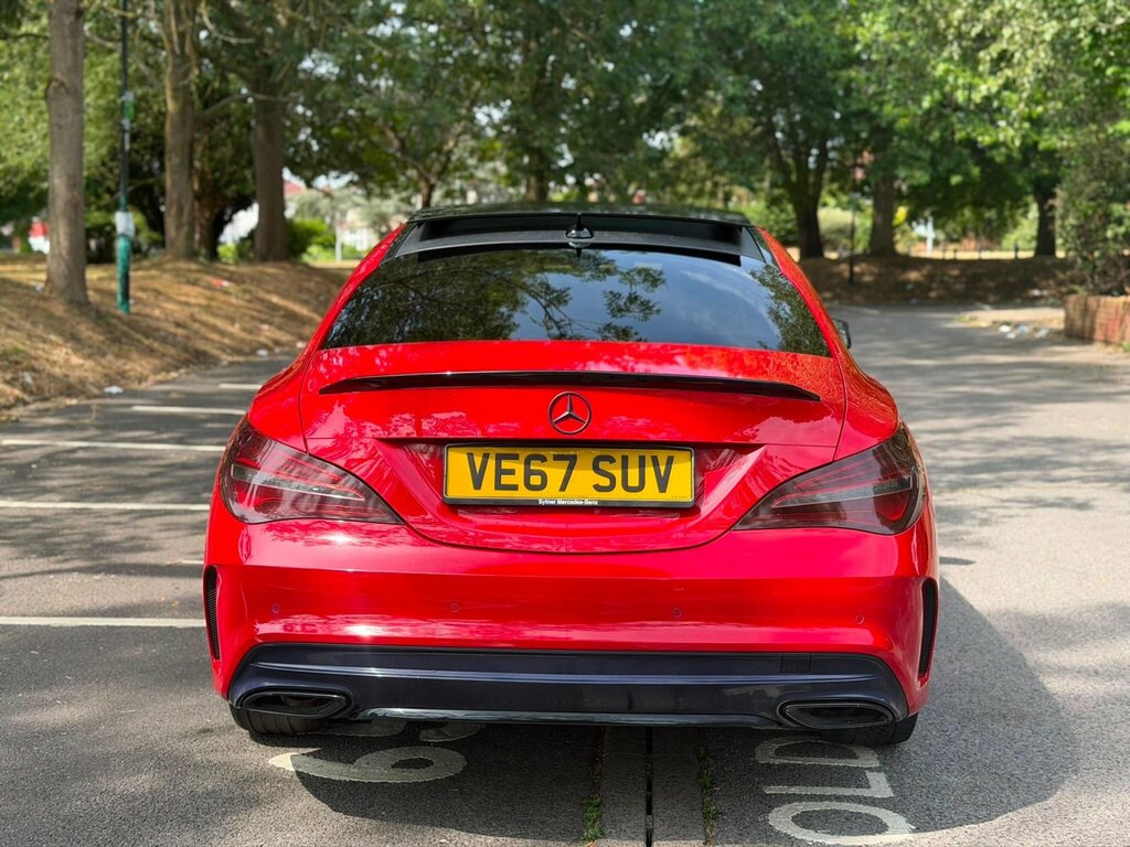 Mercedes-Benz CLA Class 2.1 Cla220d Amg Line Coupe 7G-dct Euro 6 Ss Red #4