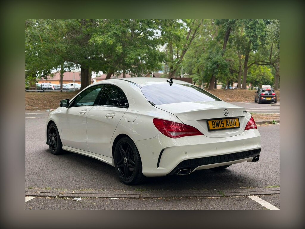Mercedes-Benz CLA Class 1.6 Cla180 Amg Sport Coupe Euro 6 Ss White #5