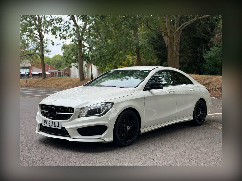 Mercedes-Benz CLA Class 1.6 Cla180 Amg Sport Coupe Euro 6 Ss White #6