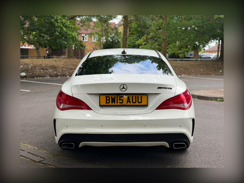 Mercedes-Benz CLA Class 1.6 Cla180 Amg Sport Coupe Euro 6 Ss White #4