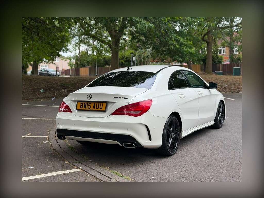 Mercedes-Benz CLA Class 1.6 Cla180 Amg Sport Coupe Euro 6 Ss White #3