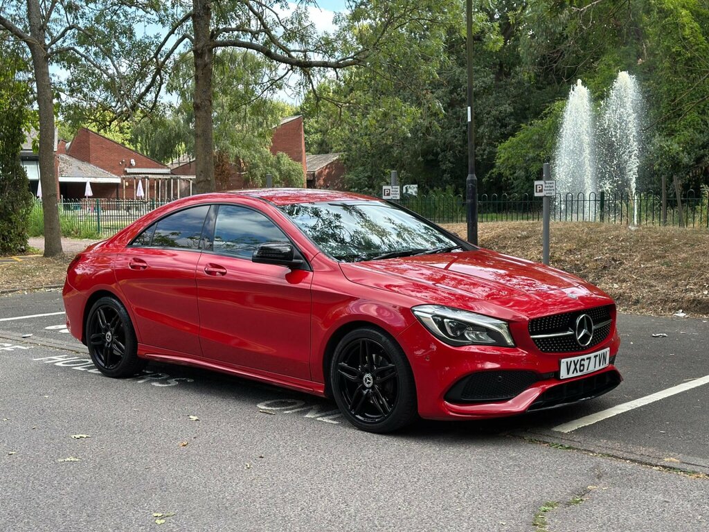 Mercedes-Benz CLA Class 1.6 Cla180 Amg Line Coupe Euro 6 Ss Red