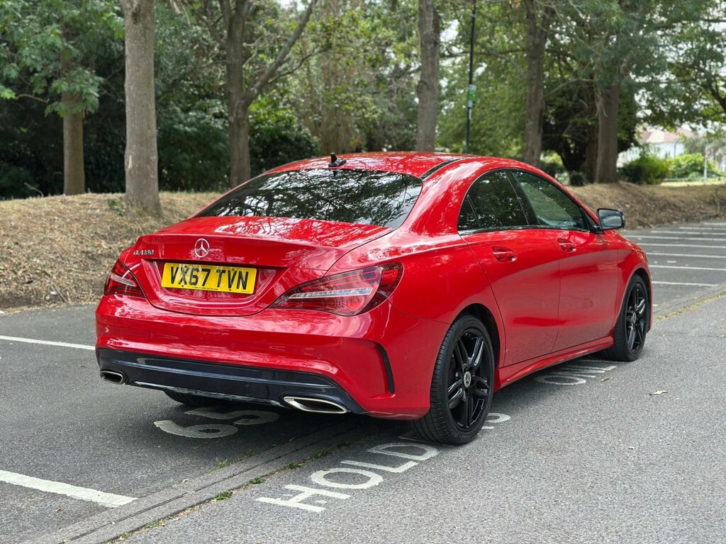 Mercedes-Benz CLA Class 1.6 Cla180 Amg Line Coupe Euro 6 Ss Red #4