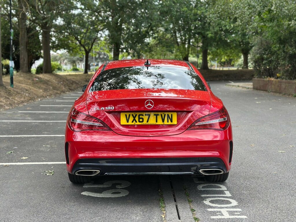Mercedes-Benz CLA Class 1.6 Cla180 Amg Line Coupe Euro 6 Ss Red #5