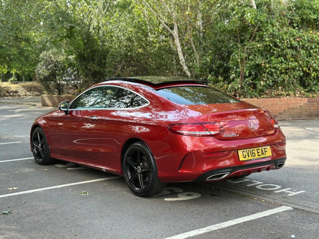 Mercedes-Benz C Class 2.1 C220d Amg Line Premium Plus G-tronic Euro 6 Red #5