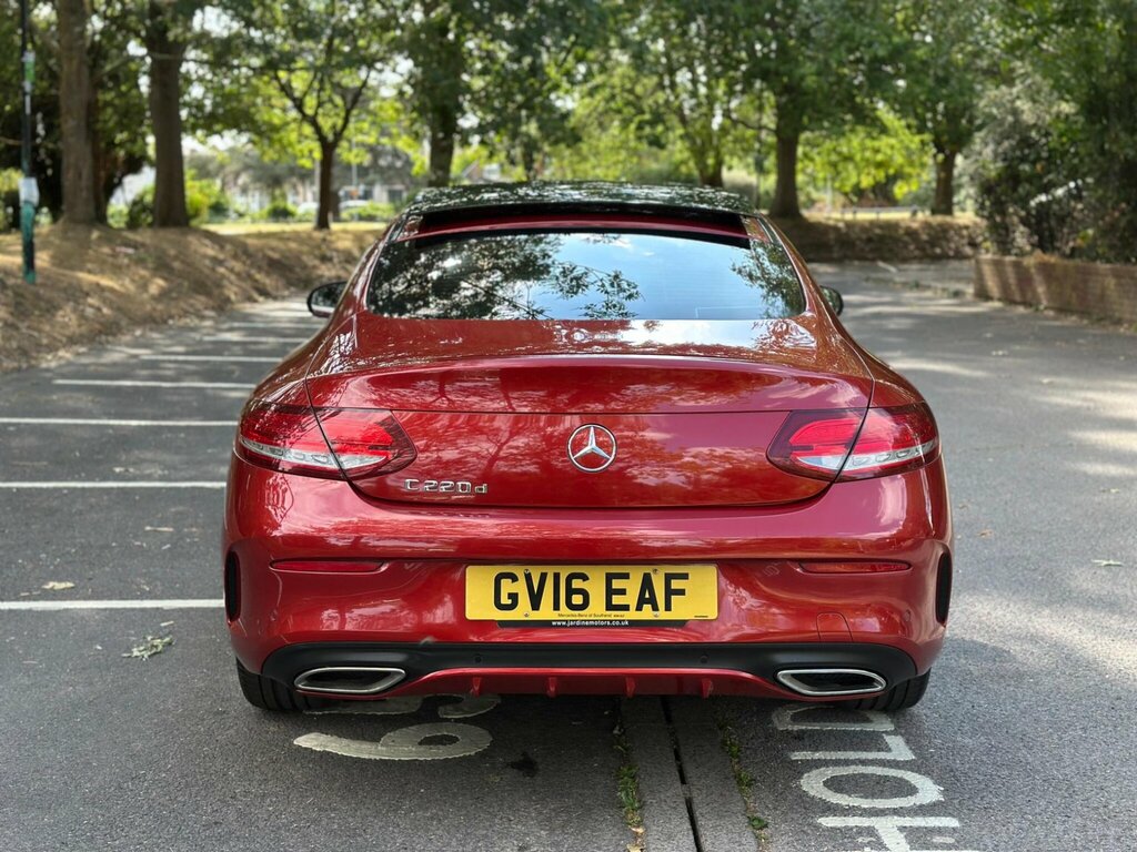 Mercedes-Benz C Class 2.1 C220d Amg Line Premium Plus G-tronic Euro 6 Red #4