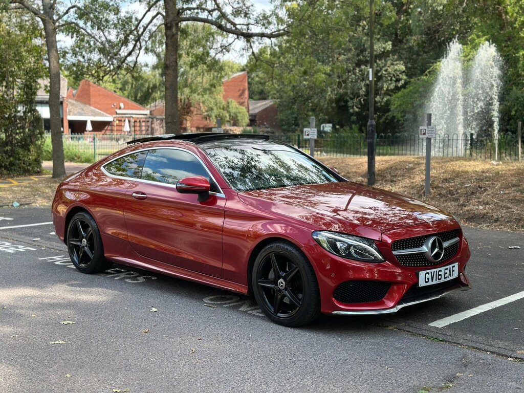Mercedes-Benz C Class 2.1 C220d Amg Line Premium Plus G-tronic Euro 6 Red