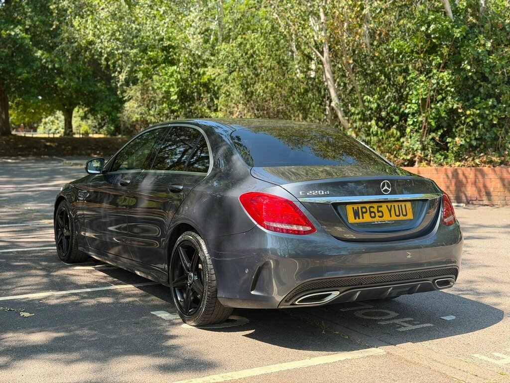 Mercedes-Benz C Class 2.1 C220d Amg Line 7G-tronic Euro 6 Ss Grey #5