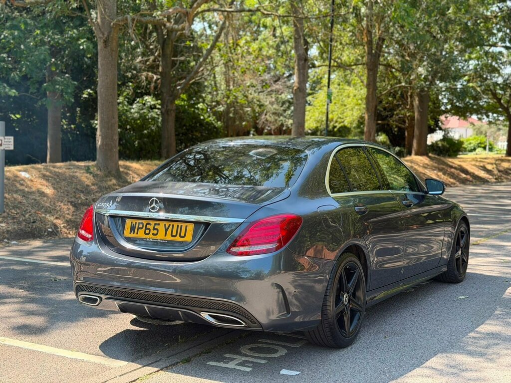 Mercedes-Benz C Class 2.1 C220d Amg Line 7G-tronic Euro 6 Ss Grey #3