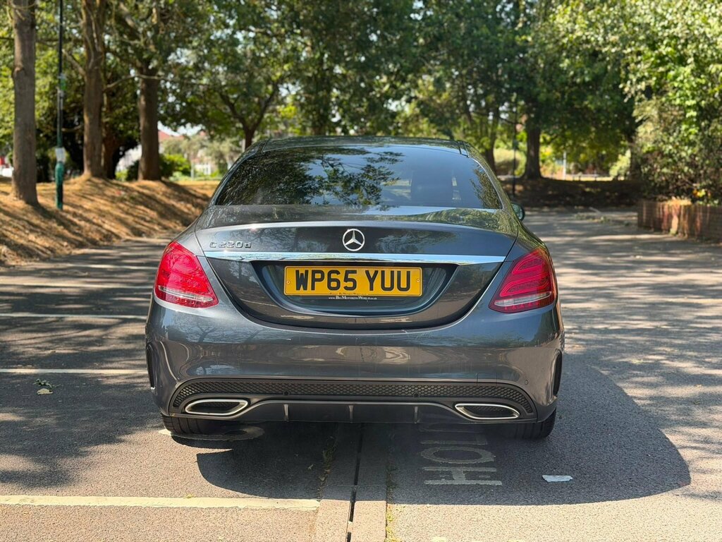 Mercedes-Benz C Class 2.1 C220d Amg Line 7G-tronic Euro 6 Ss Grey #4