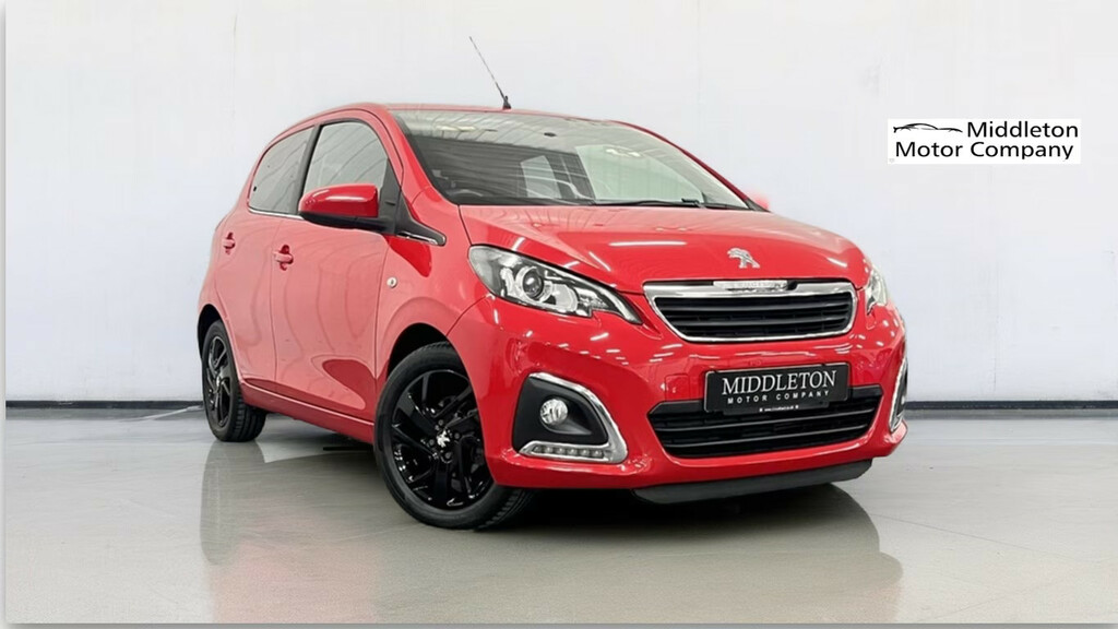 Peugeot 108 1.2 Puretech Allure Hatchback Eu Red