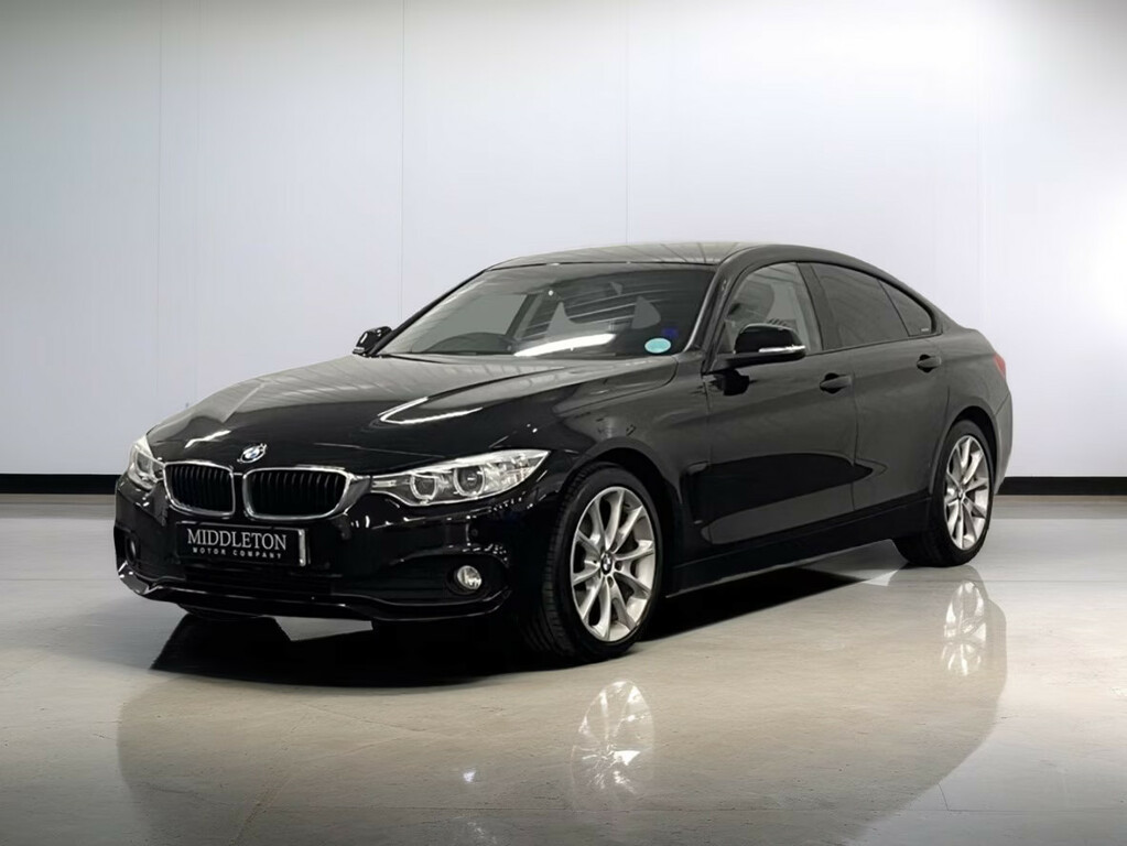 BMW 4 Series Gran Coupe 420D Se Coupe Black #2