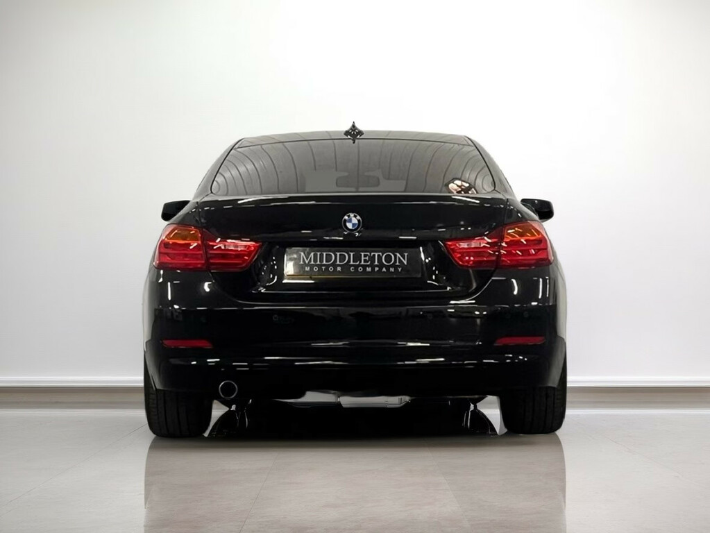 BMW 4 Series Gran Coupe 420D Se Coupe Black #4