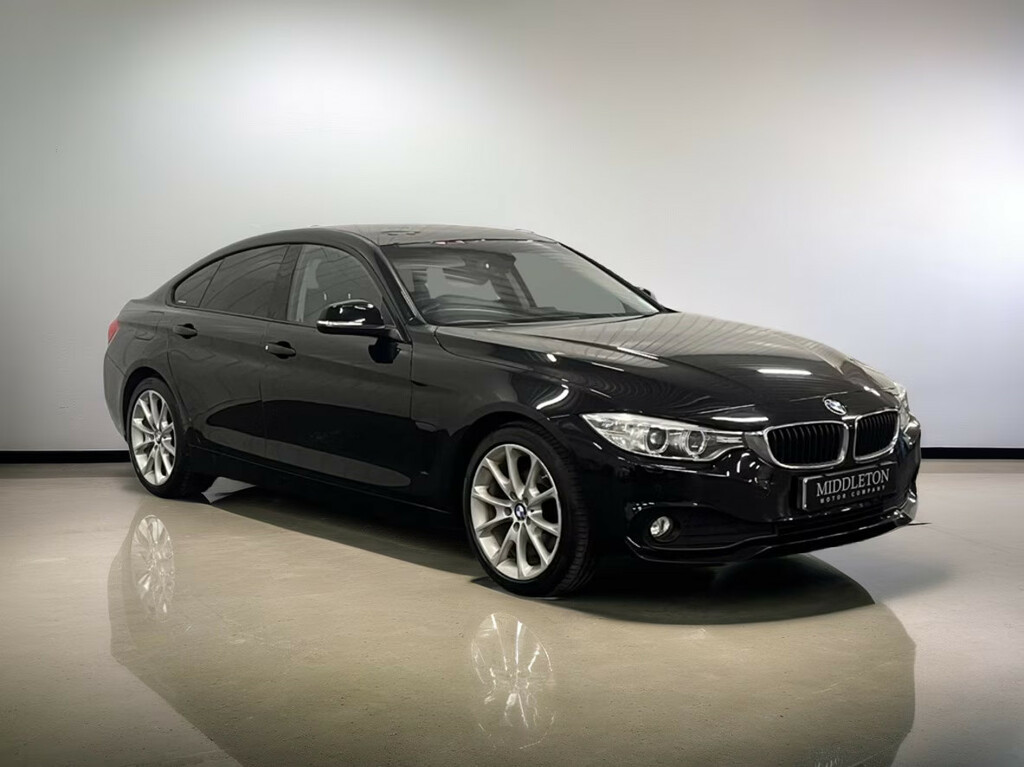 BMW 4 Series Gran Coupe 420D Se Coupe Black #6