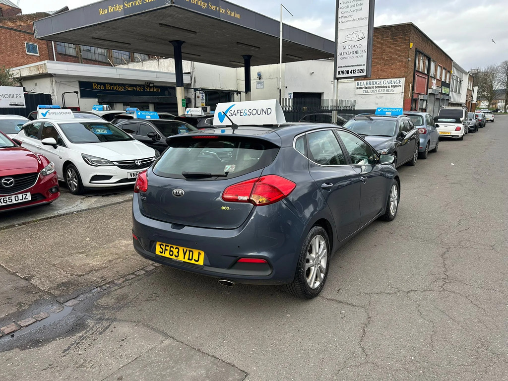 Kia Ceed Hatchback SF63YDJ Blue #4