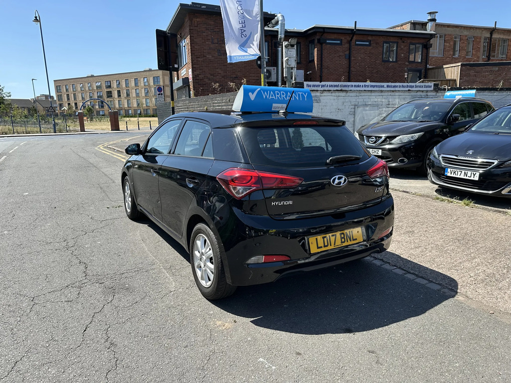 Hyundai I20 Hatchback LD17BNL Black #6