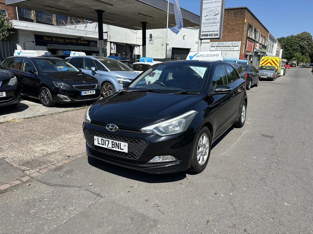 Hyundai I20 Hatchback LD17BNL Black #5