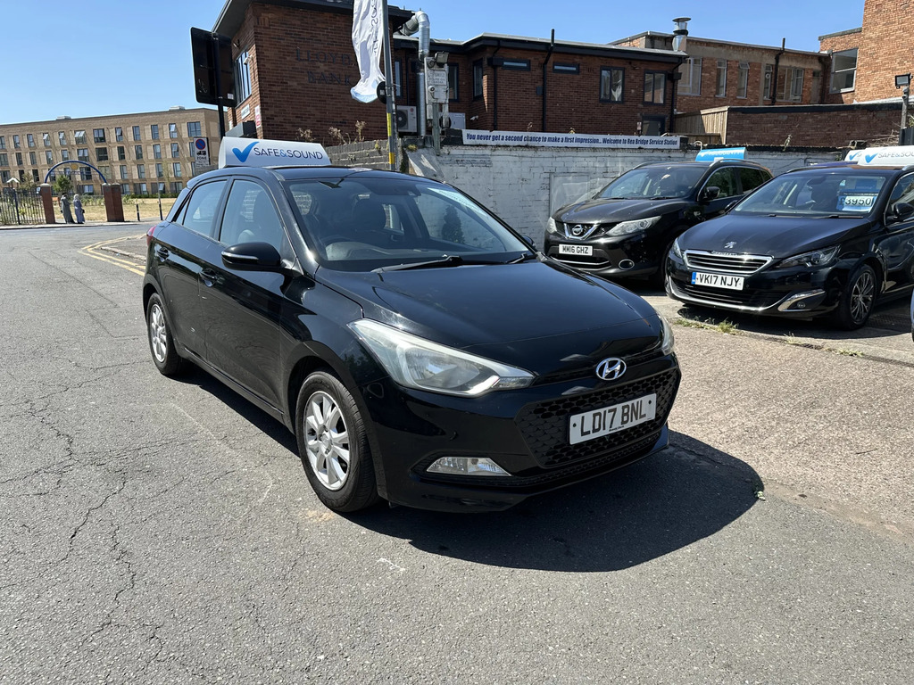 Hyundai I20 Hatchback LD17BNL Black #2