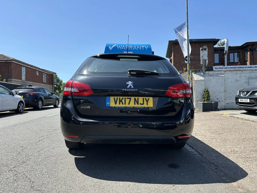Peugeot 308 Estate Black #5