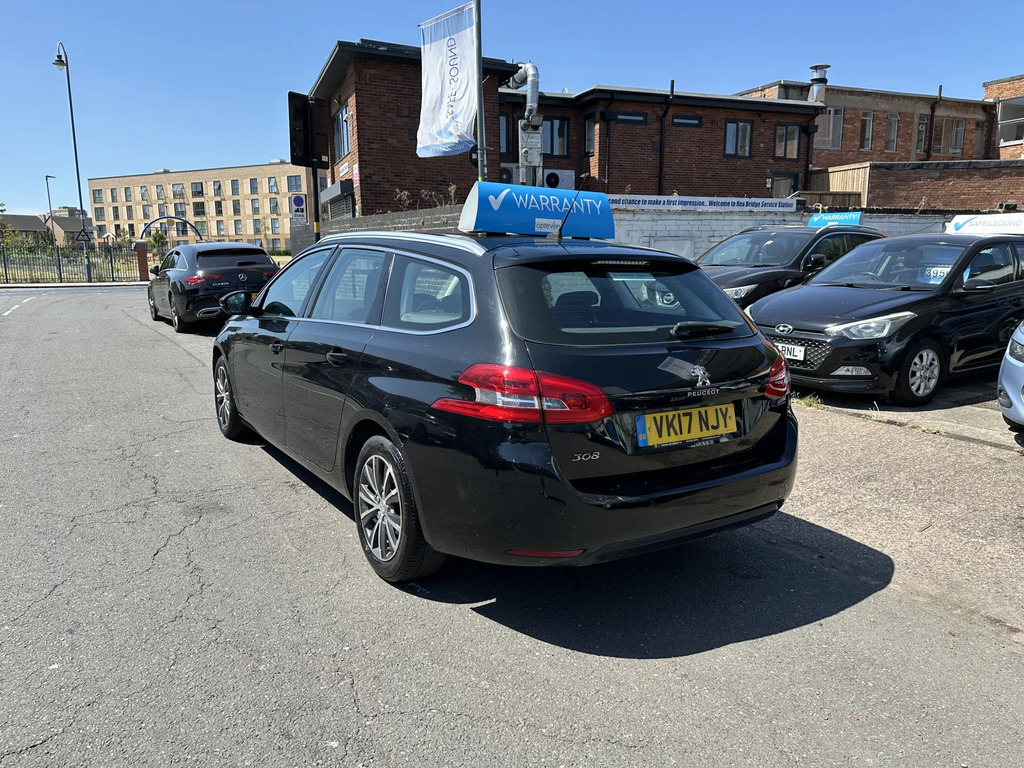 Peugeot 308 Estate Black #4