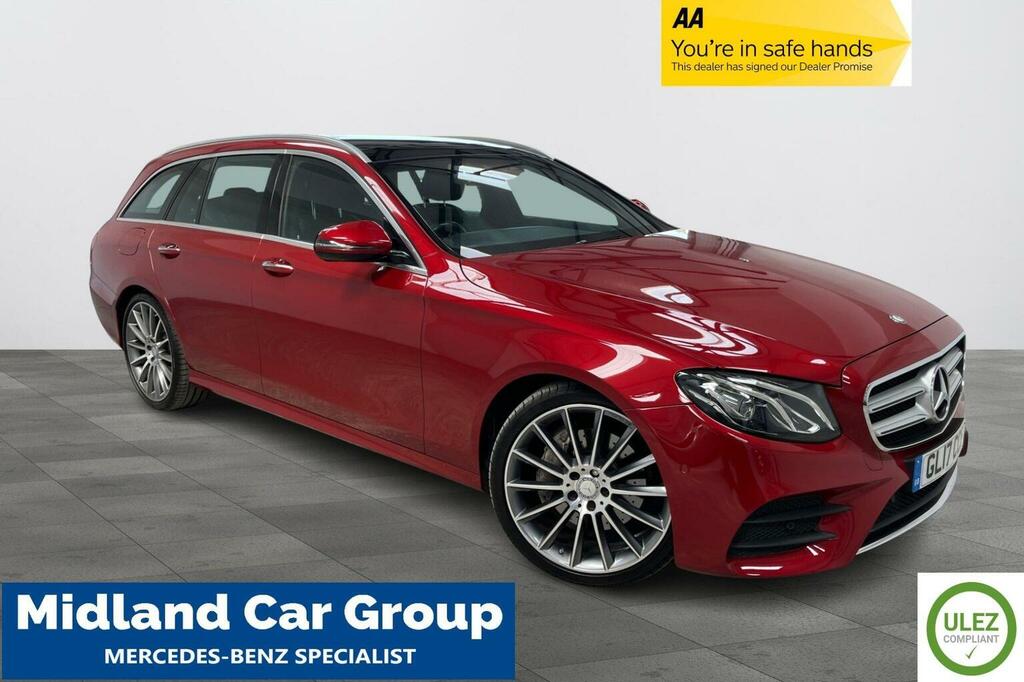 Mercedes-Benz E Class 2.0 E220d Amg Line Premium G-tronic Euro 6 Ss Red