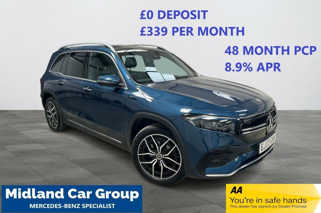 Mercedes-Benz EQB Suv Blue