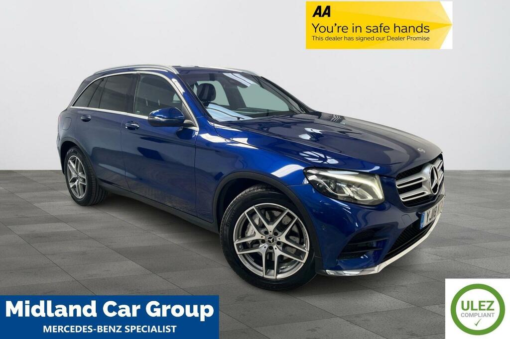 Mercedes-Benz GLC Class 2.1 Glc220d Amg Line G-tronic 4Matic Euro 6 Ss Blue