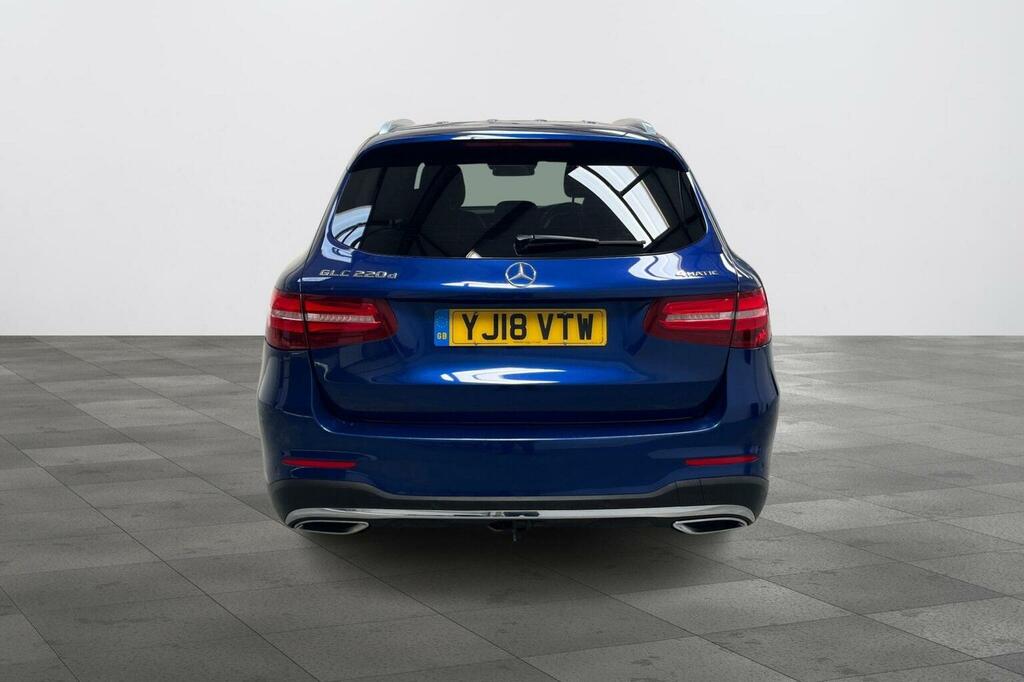 Mercedes-Benz GLC Class 2.1 Glc220d Amg Line G-tronic 4Matic Euro 6 Ss YJ18VTW Blue #4