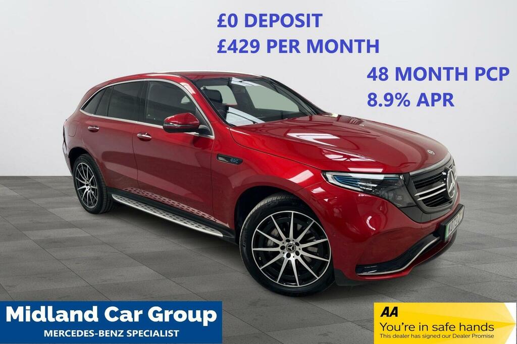 Mercedes-Benz EQC Suv Red