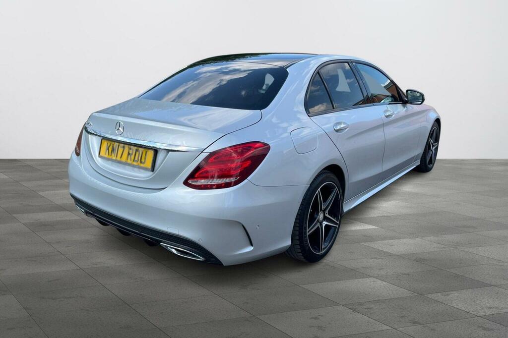 Mercedes-Benz C Class 2.1 C220d Amg Line Premium G-tronic Euro 6 Ss KM17RDU Silver #3