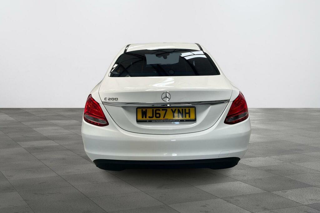 Mercedes-Benz C Class 2.0 C200 Se Euro 6 Ss White #4