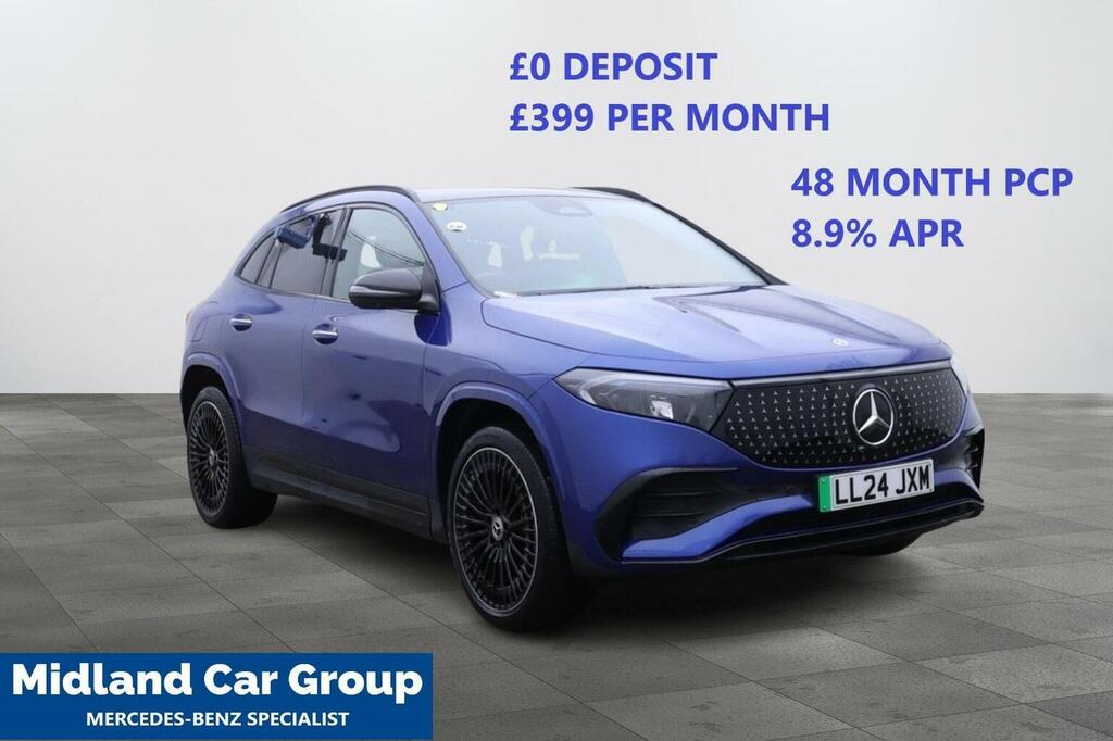 Mercedes-Benz EQA Suv Blue