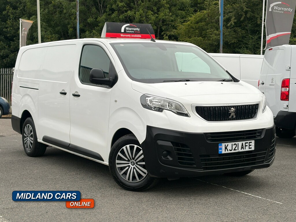 Peugeot Expert Panel Van 2.0 Bluehdi 1400 Professional 2021 KJ21AFE White