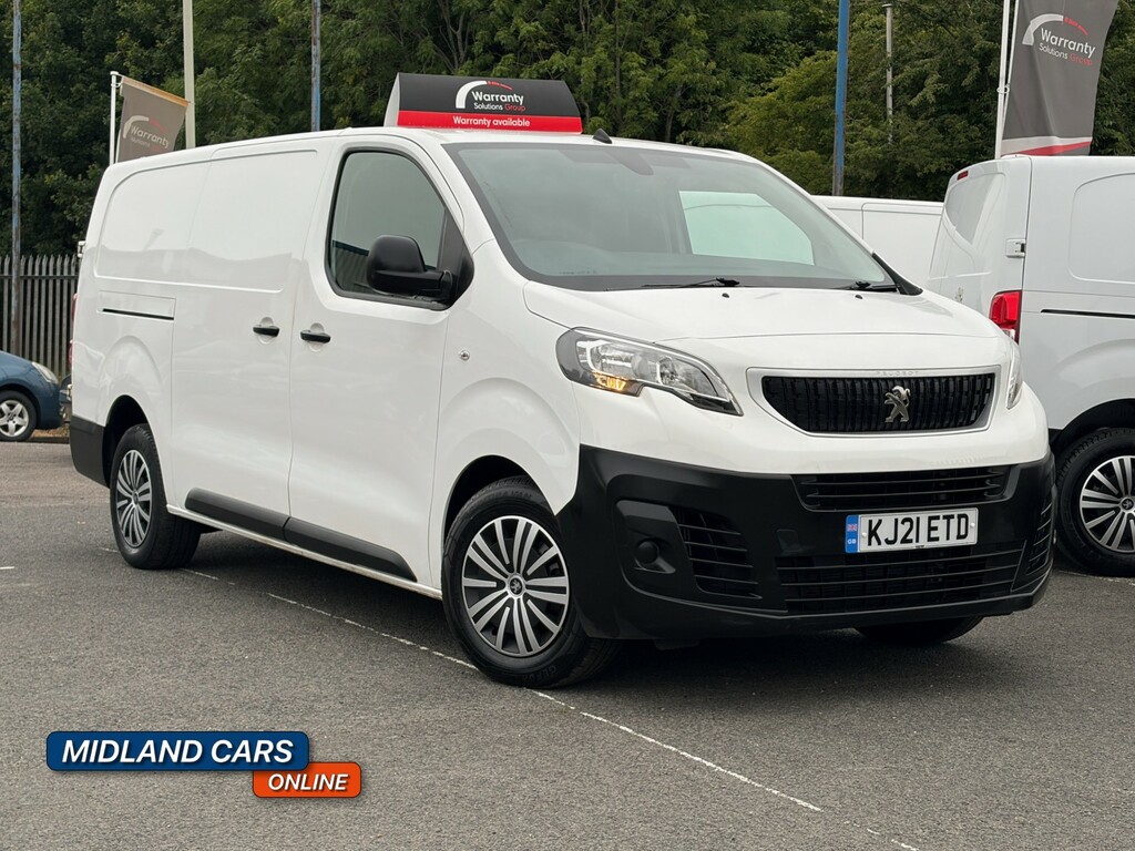 Peugeot Expert Panel Van 2.0 Bluehdi 1400 Professional 2021 KJ21ETD White