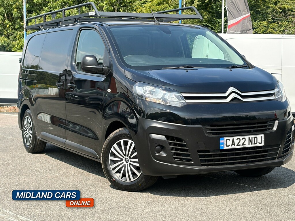 Citroen Dispatch Panel Van 1.5 Bluehdi 1000 Enterprise Pro M 2022 Black