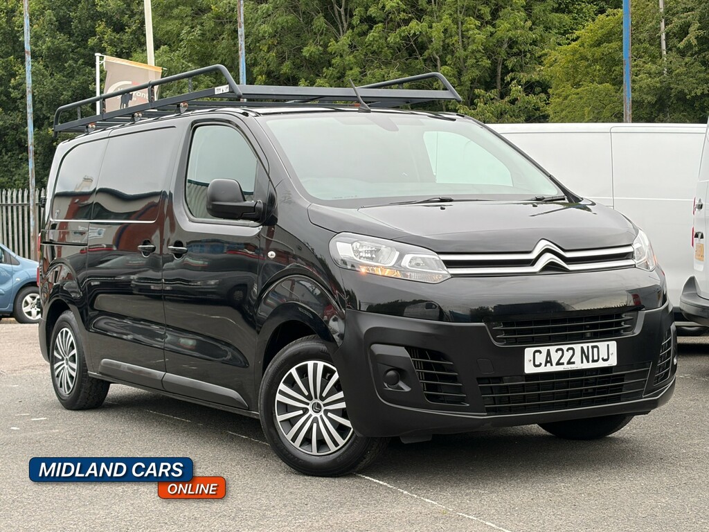 Citroen Dispatch Panel Van 1.5 Bluehdi 1000 Enterprise Pro M 2022 Black