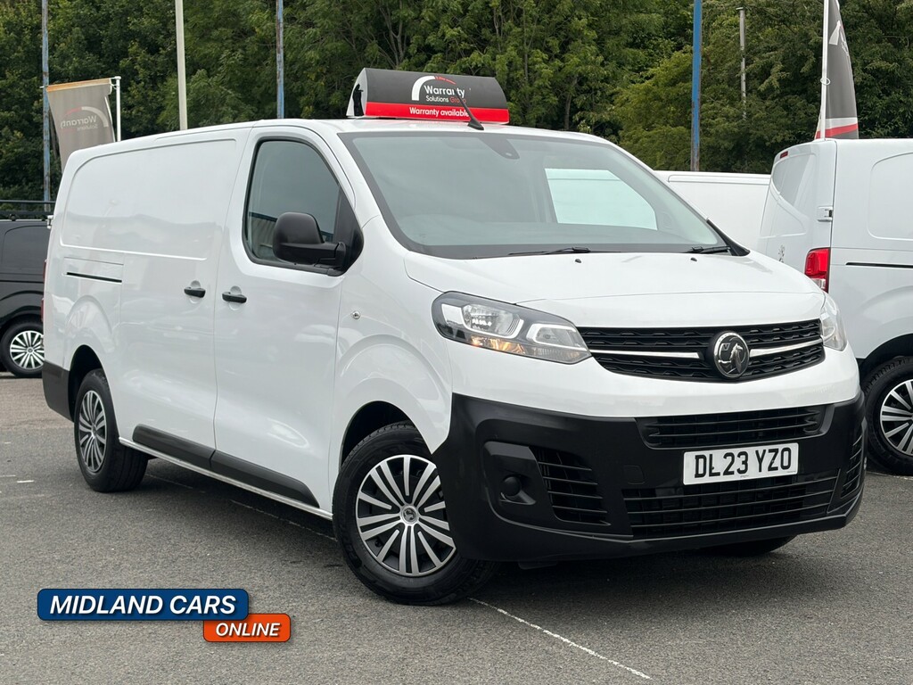 Vauxhall Vivaro Panel Van 1.5 Vivaro Prime 1.5Td 100 M6 Ss L2h1 2 White