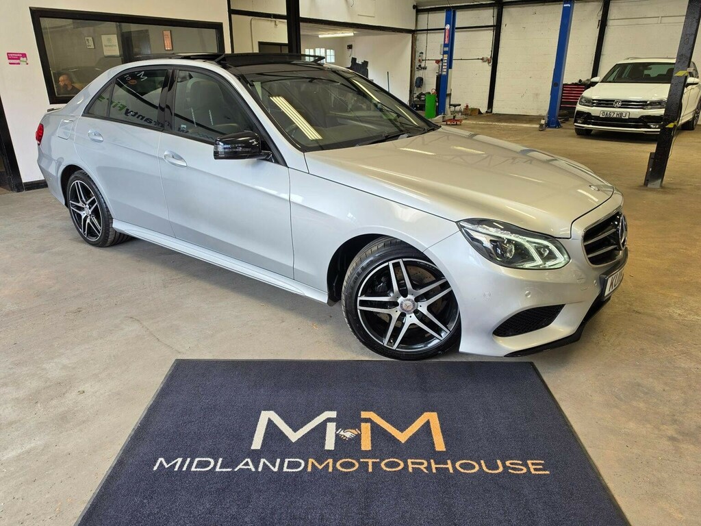 Mercedes-Benz E Class 3.0 E350 V6 Bluetec Amg Night Edition Premium G- Silver