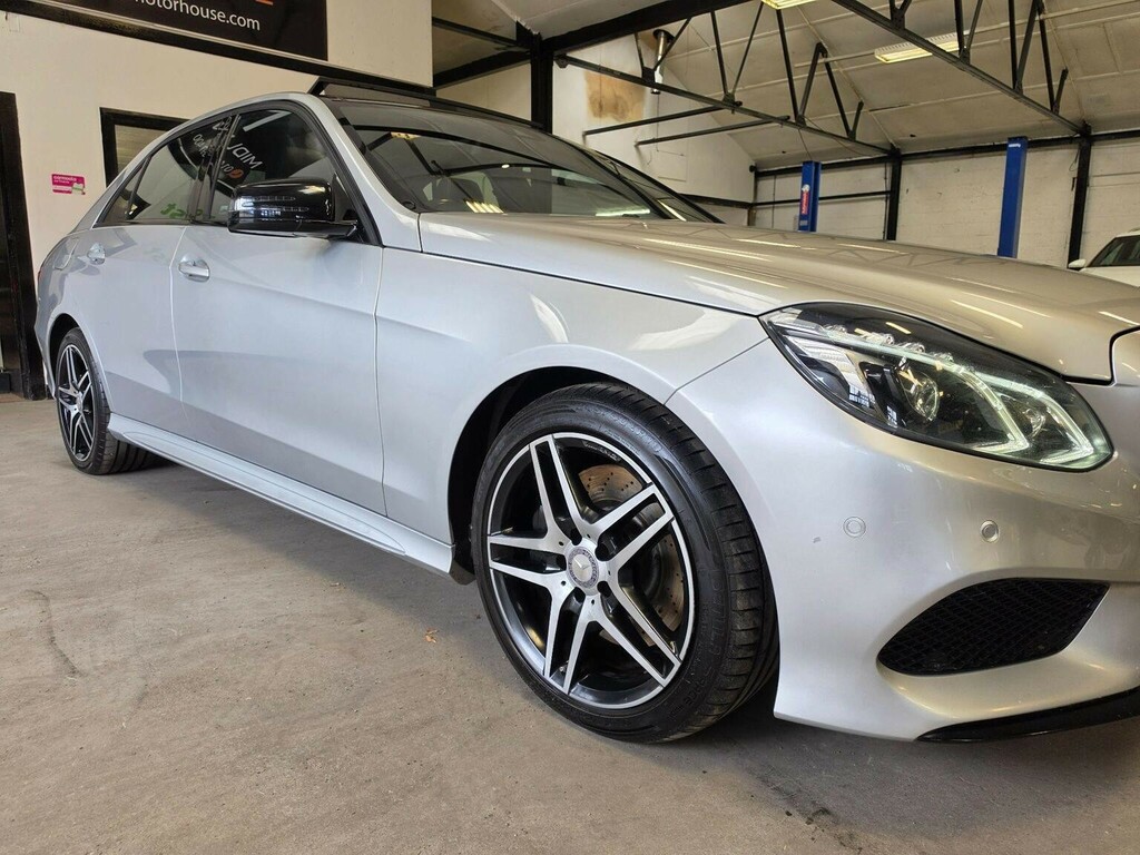 Mercedes-Benz E Class 3.0 E350 V6 Bluetec Amg Night Edition Premium G- Silver #6