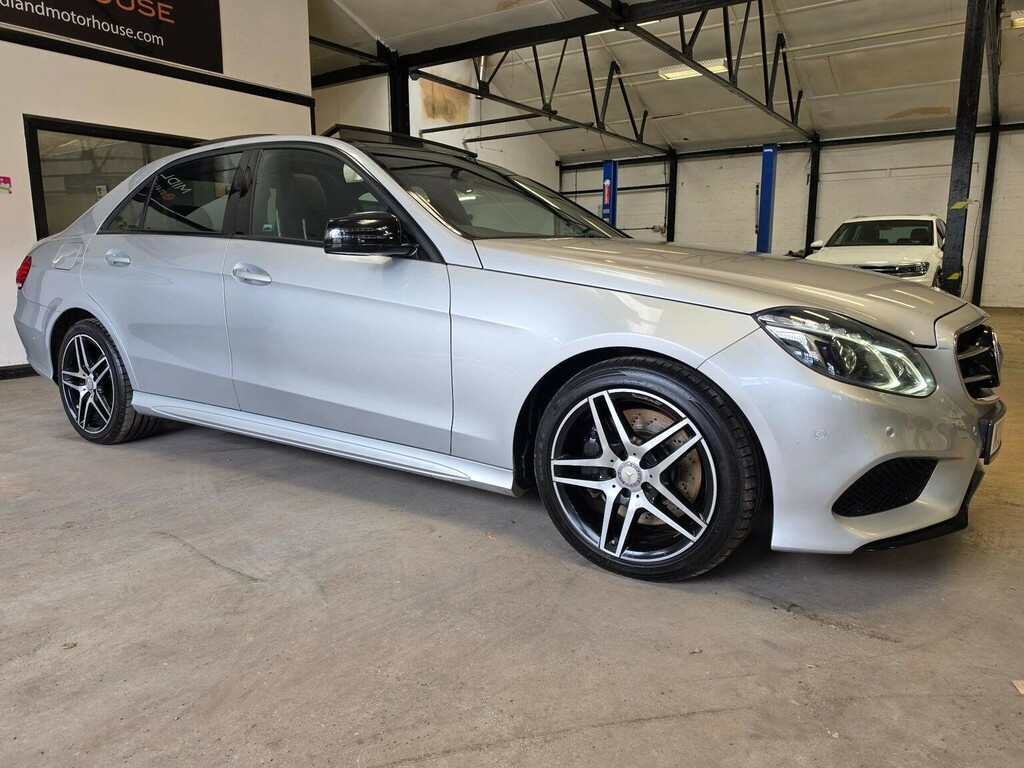 Mercedes-Benz E Class 3.0 E350 V6 Bluetec Amg Night Edition Premium G- Silver #5
