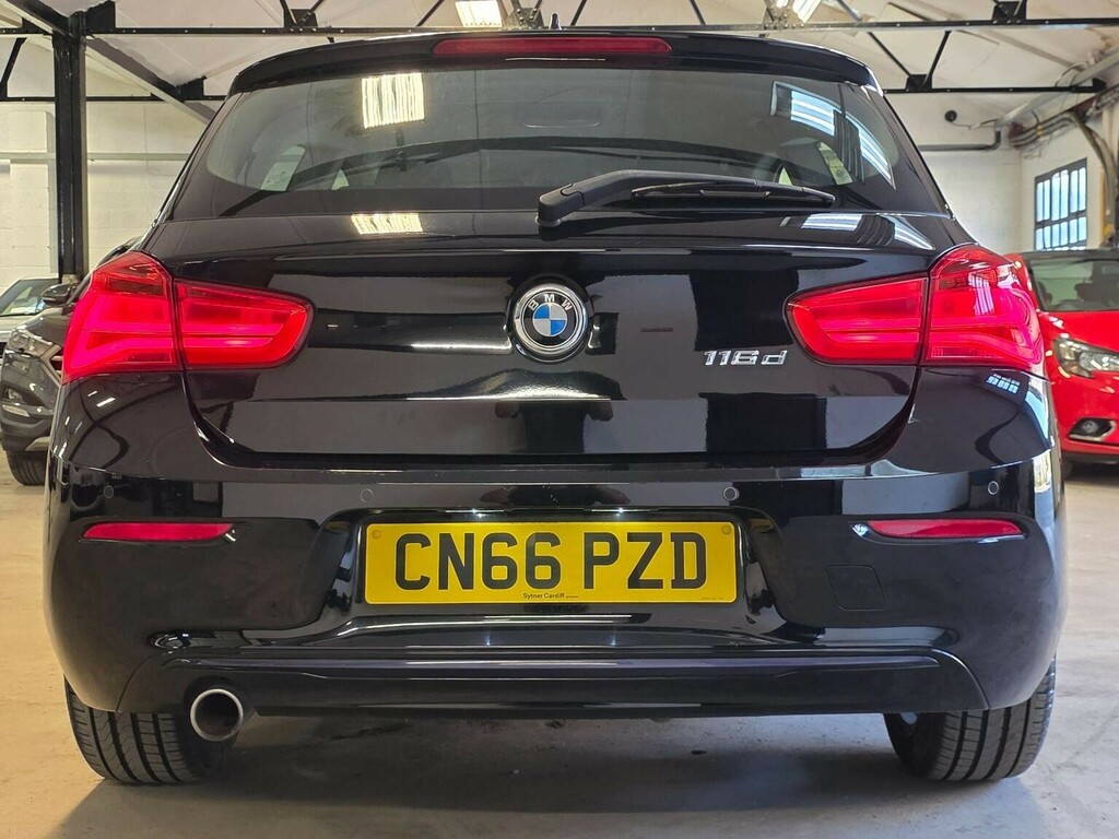 BMW 1 Series 1.5 116D Sport Euro 6 Ss Black #6